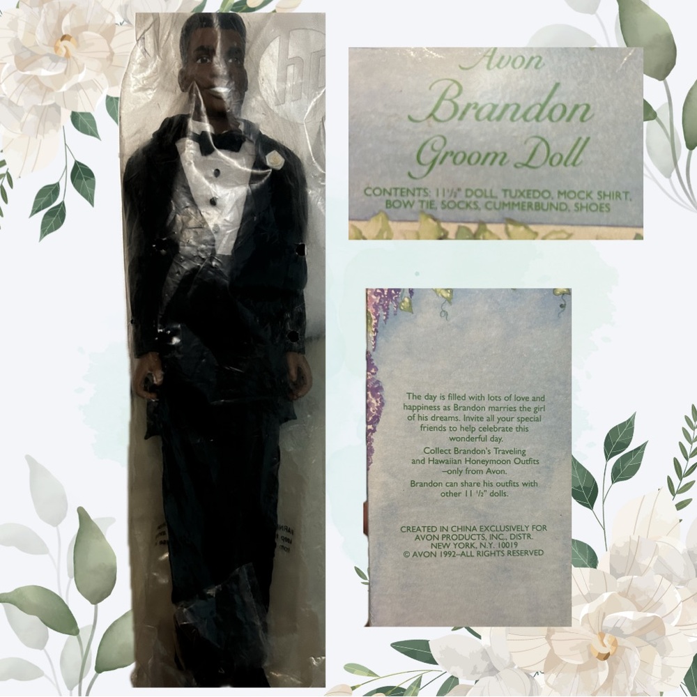 Avon Brandon groom doll